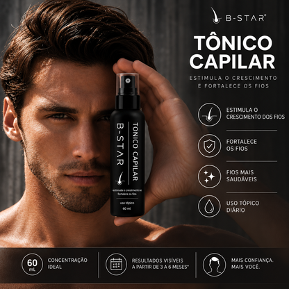 Comece hoje a recuperar a densidade do seu cabelo.